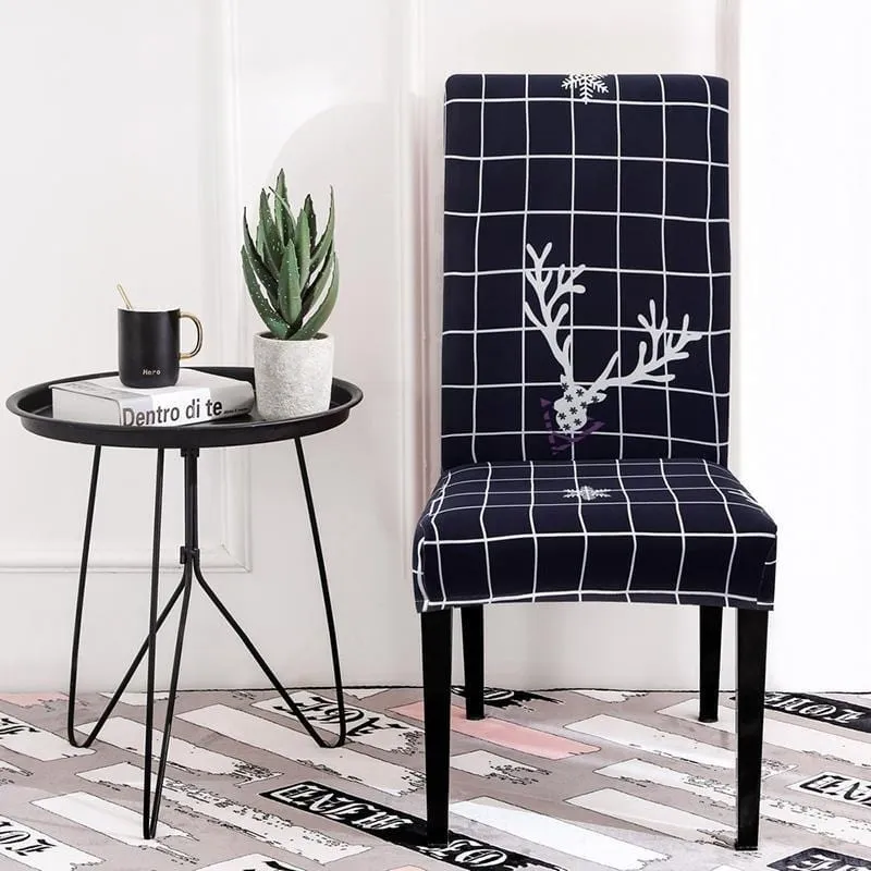 Housse de Chaise Extensible de Noël