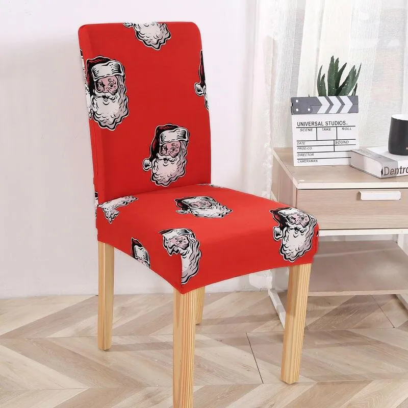 Housse de Chaise Extensible de Noël