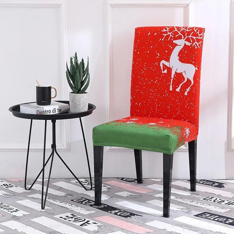 Housse de Chaise Extensible de Noël