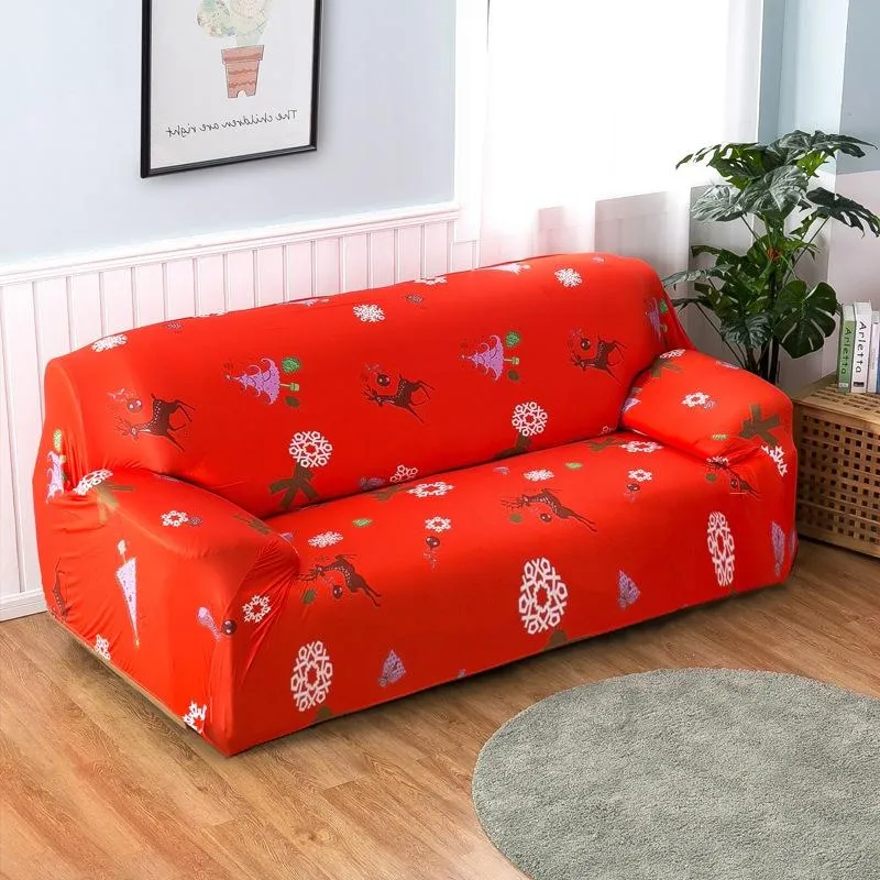 Housse de Canapé Extensible de Noël