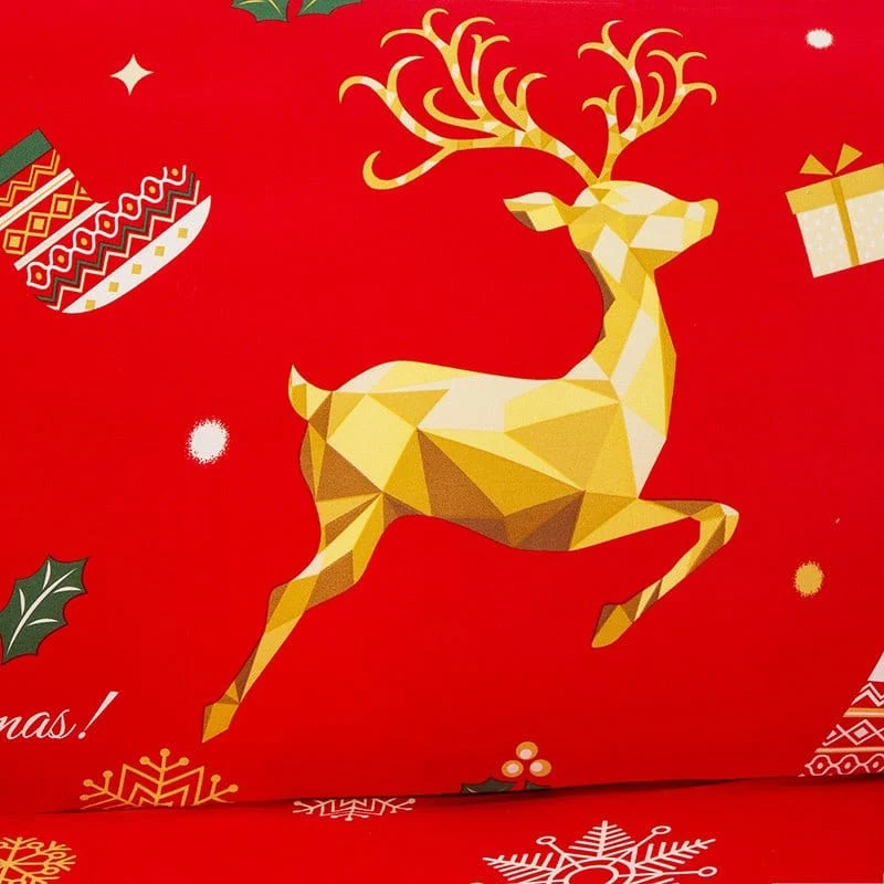 Housse de Canapé Extensible de Noël