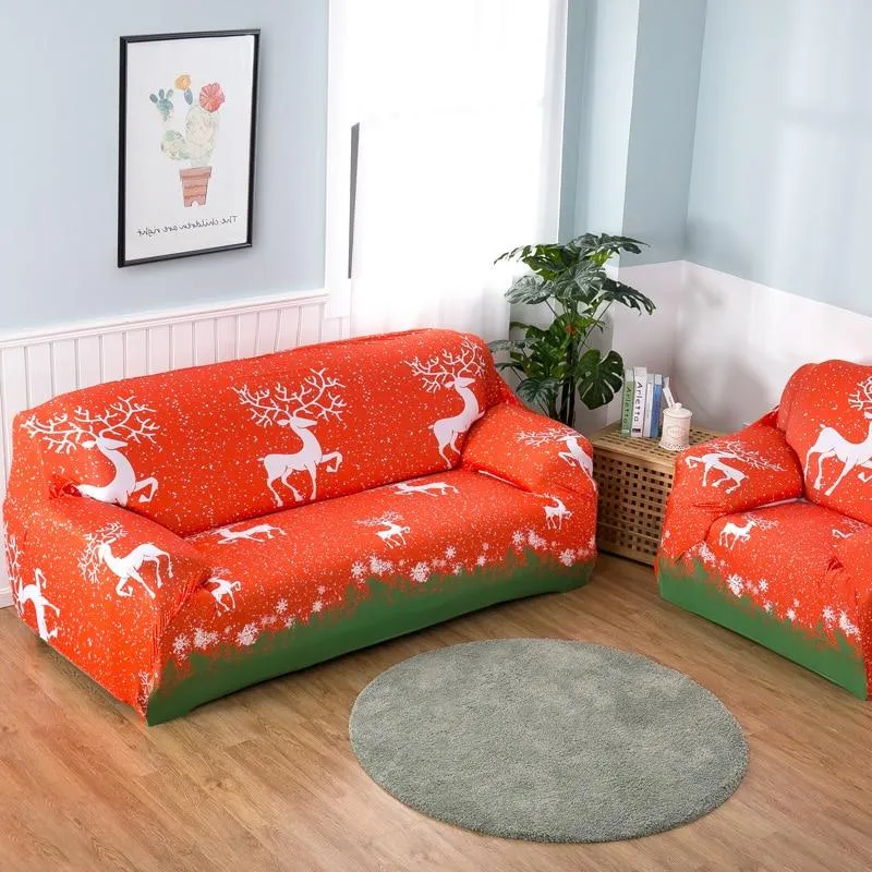 Housse de Canapé Extensible de Noël