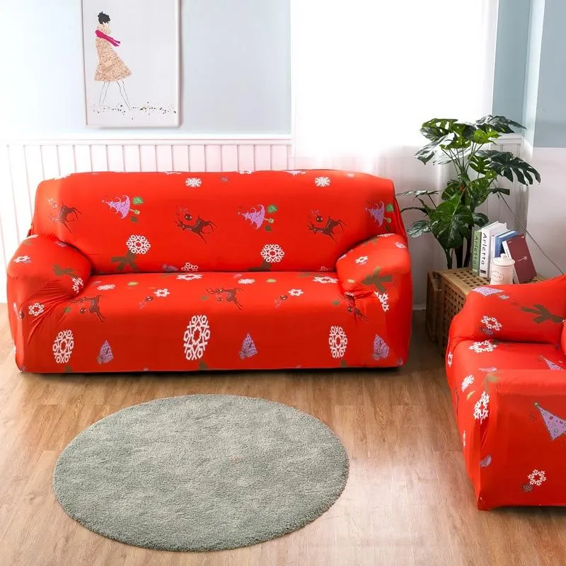Housse de Canapé Extensible de Noël