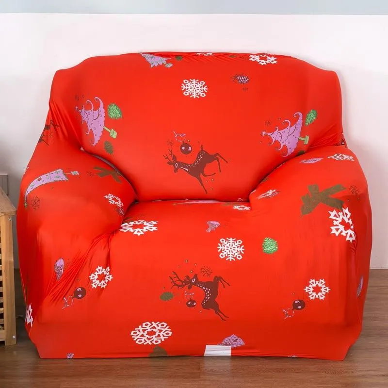 Housse de Canapé Extensible de Noël