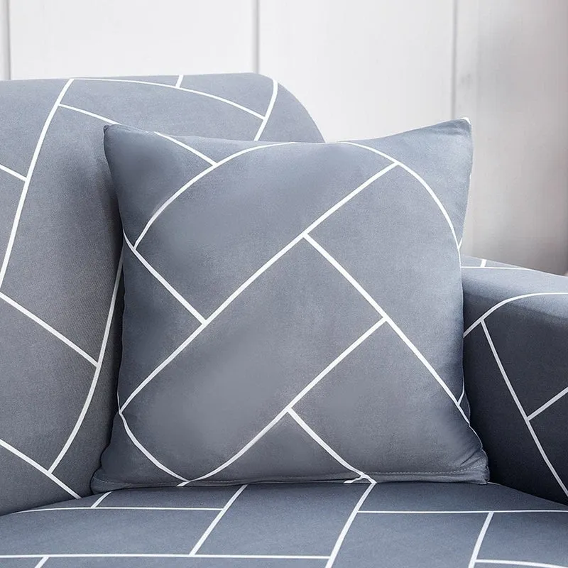 Housses de Coussin Extensibles 45×45 — Lot de 2
