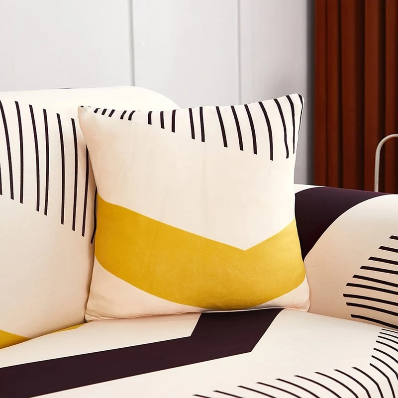Housses de Coussin Extensibles 45×45 — Lot de 2