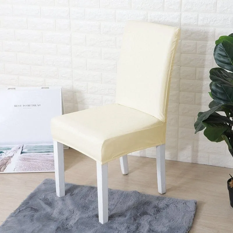 Housse de Chaise en Simili Cuir