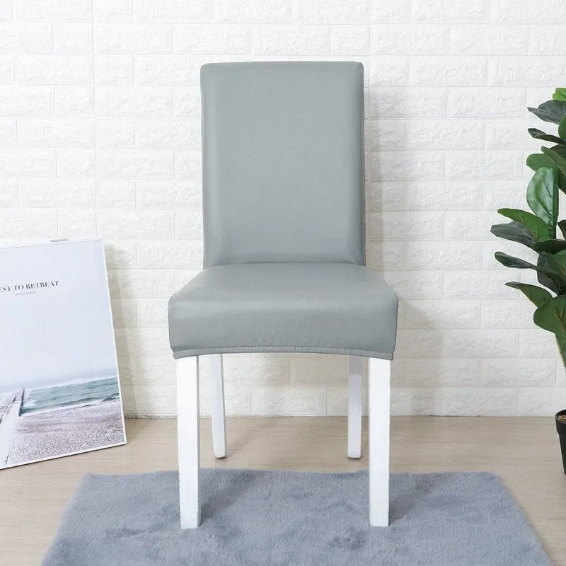 Housse de Chaise en Simili Cuir