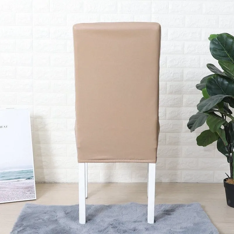 Housse de Chaise en Simili Cuir