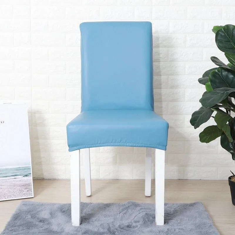 Housse de Chaise en Simili Cuir