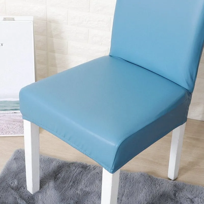 Housse de Chaise en Simili Cuir