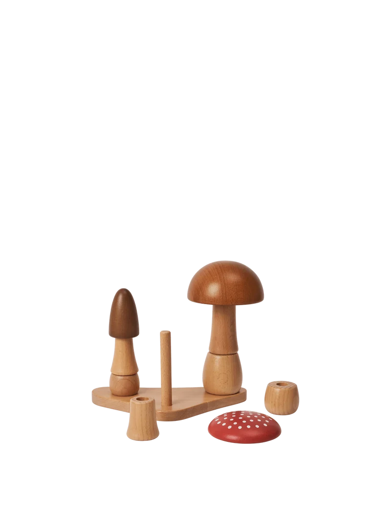 Mushroom Stacking Blocks - Multi