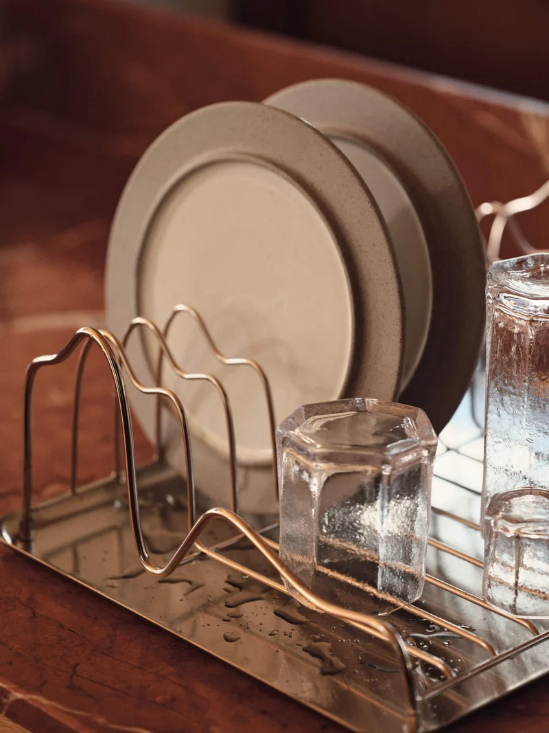 Curvature Dish Rack - Stainless Steel