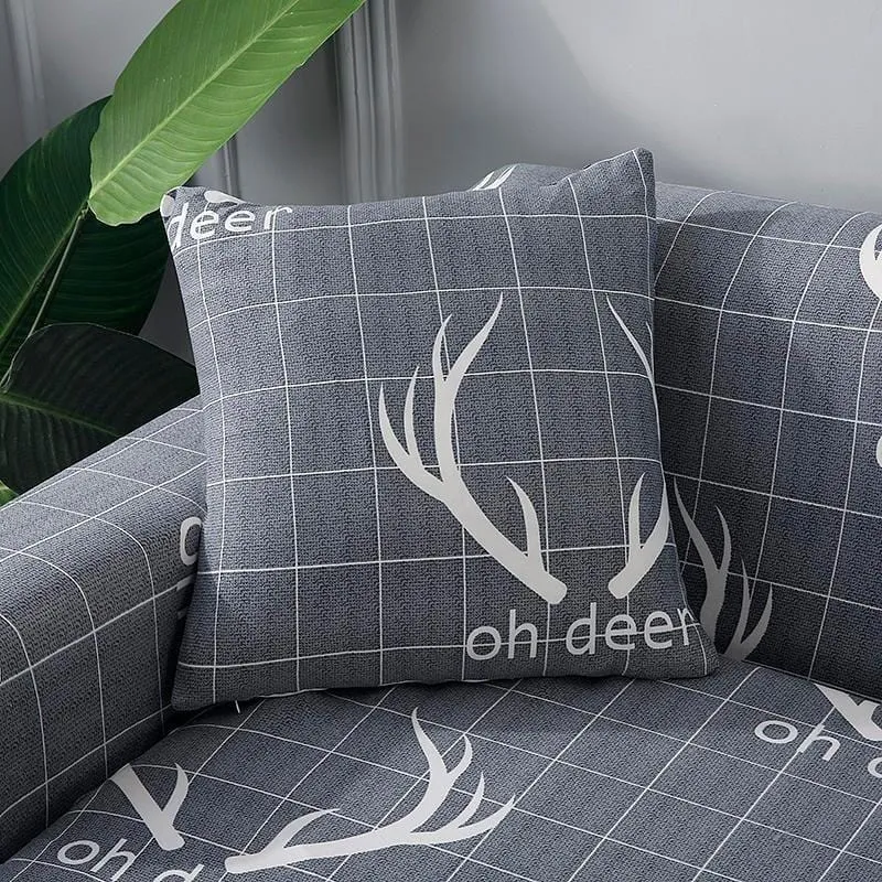Housses de Coussin de Noël 45×45 — Lot de 2