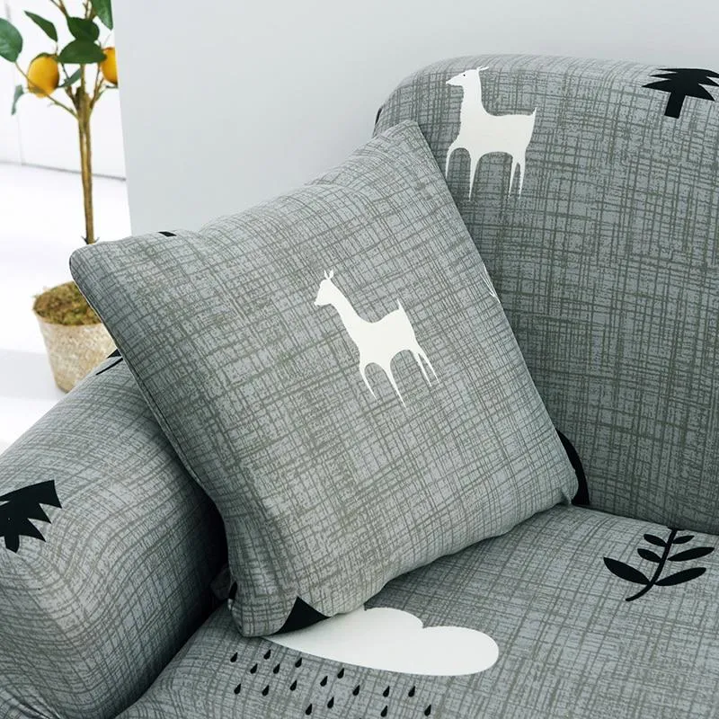 Housses de Coussin de Noël 45×45 — Lot de 2