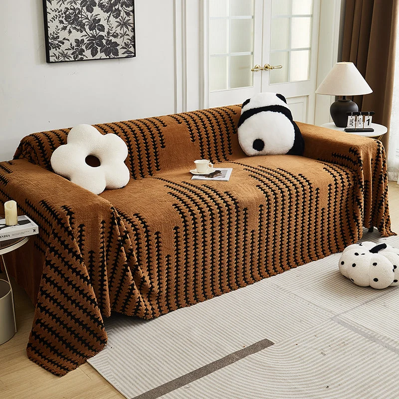 Jeté de Canapé Chenille