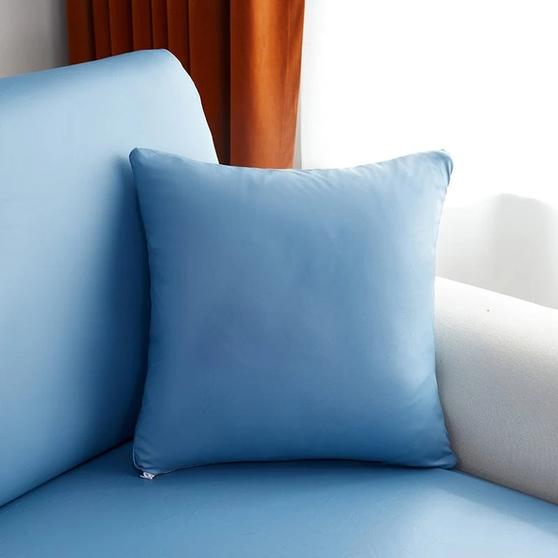 Housse de Coussin en Simili Cuir 40×40 — À l'unité