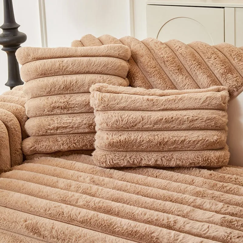 Housse de Coussin EasyCover Fausse Fourrure — À l'unité