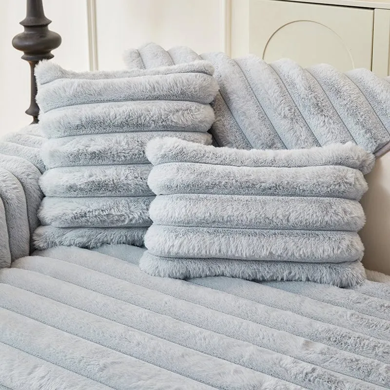Housse de Coussin EasyCover Fausse Fourrure — À l'unité