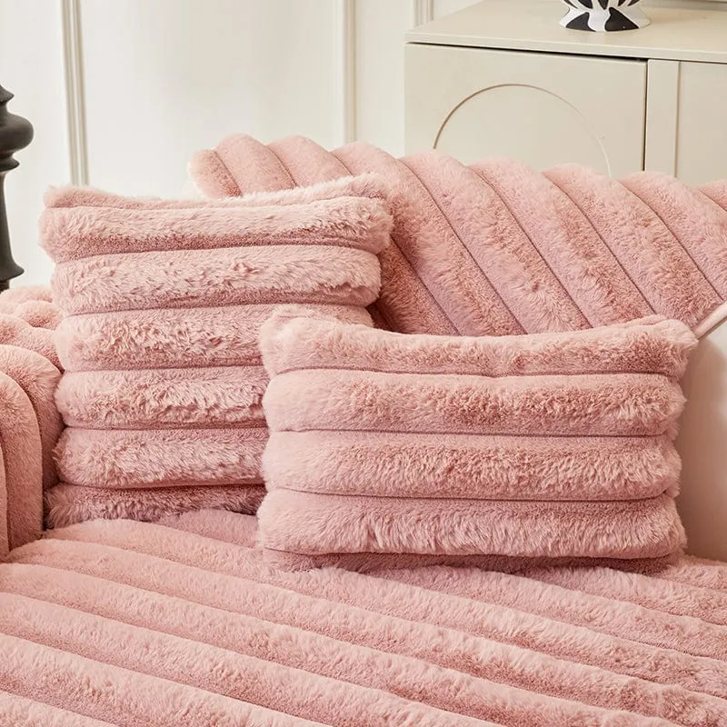 Housse de Coussin EasyCover Fausse Fourrure — À l'unité