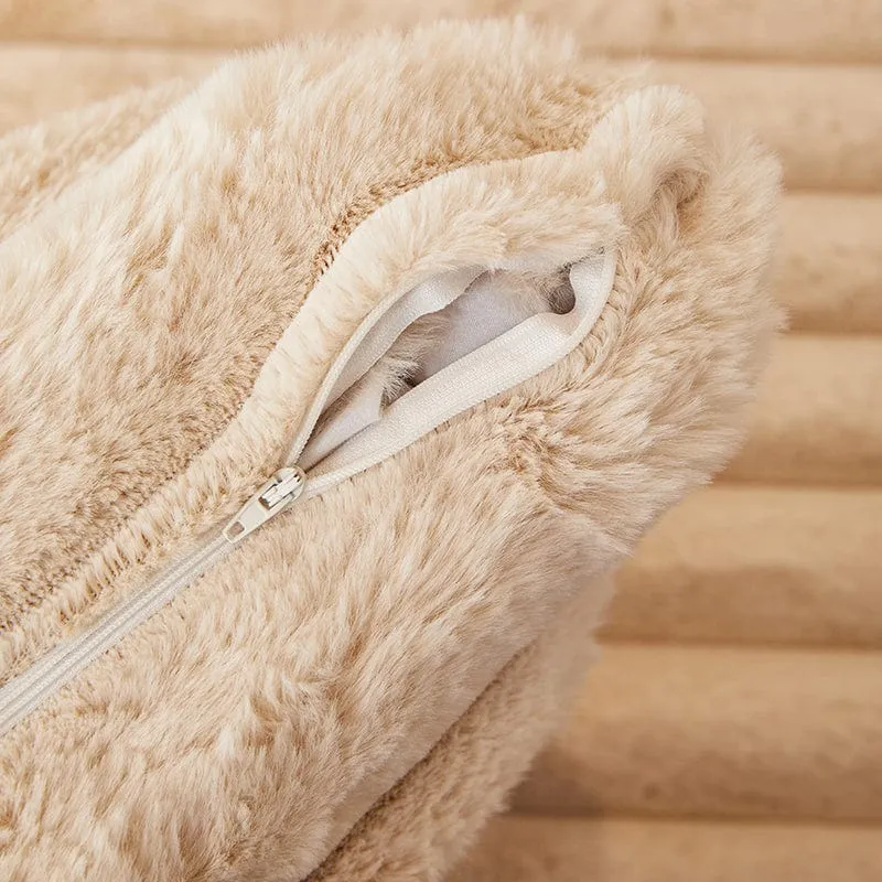 Housse de Coussin EasyCover Fausse Fourrure — À l'unité