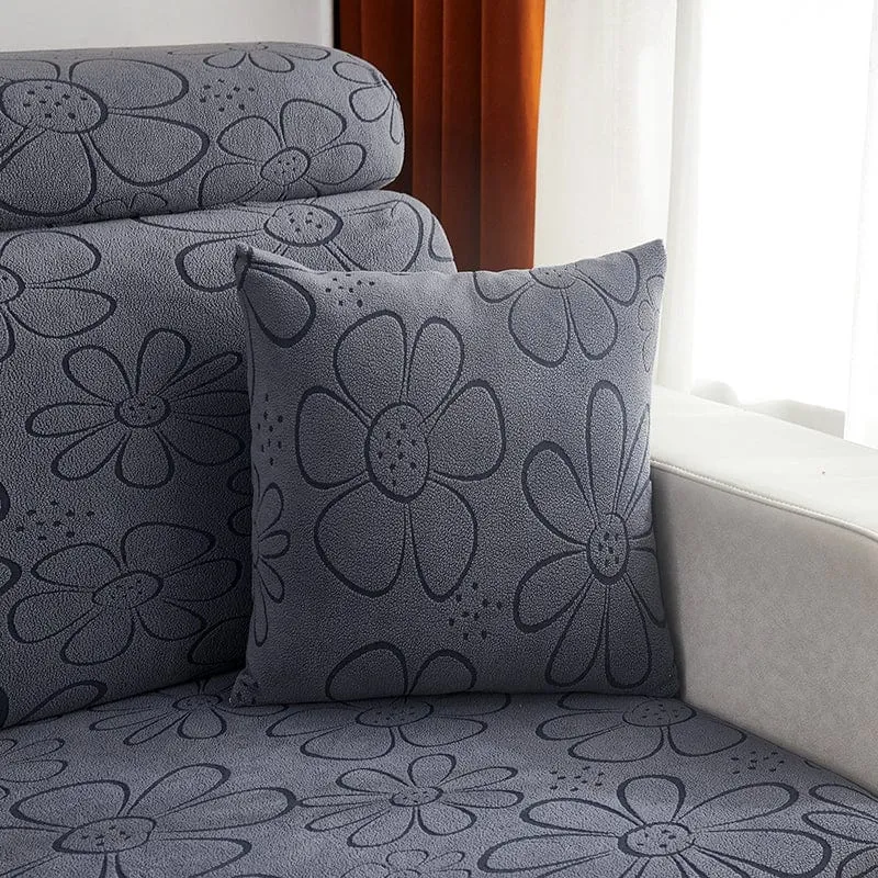 Housses de Coussin Polaires 45×45 — Lot de 2