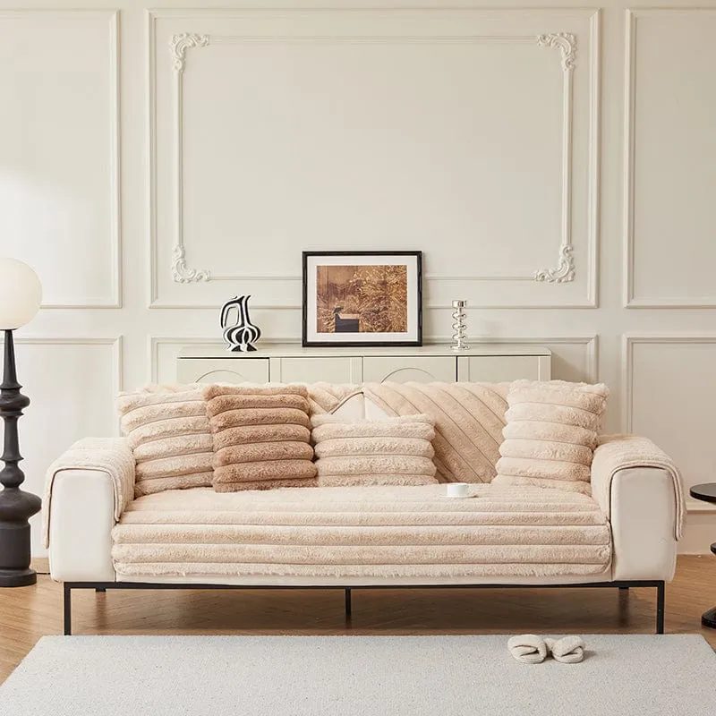 Housse de Canapé EasyCover Fausse Fourrure