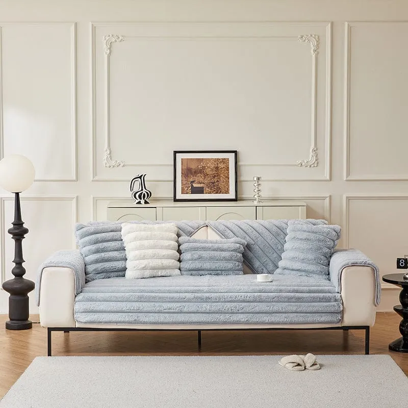 Housse de Canapé EasyCover Fausse Fourrure