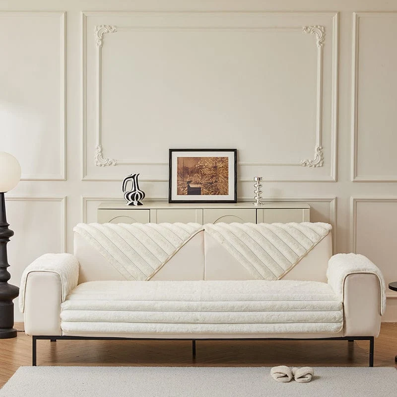 Housse de Canapé EasyCover Fausse Fourrure