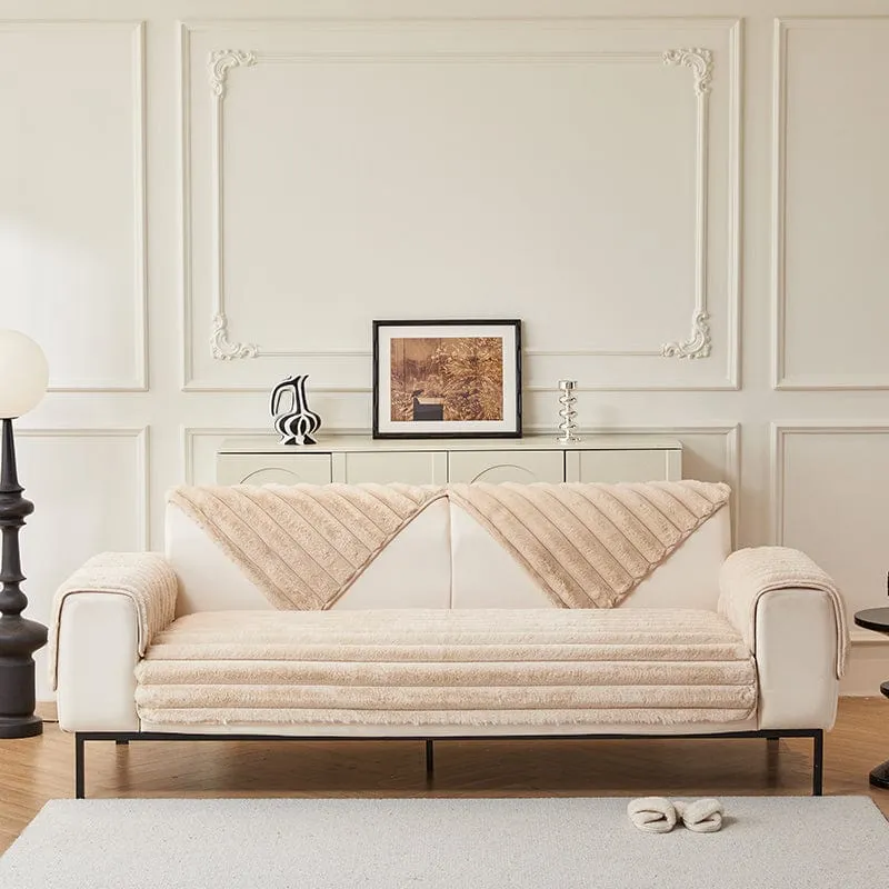 Housse de Canapé EasyCover Fausse Fourrure