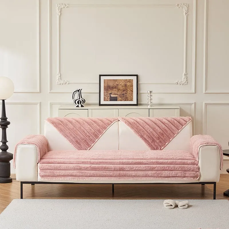 Housse de Canapé EasyCover Fausse Fourrure
