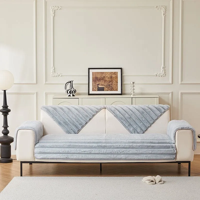 Housse de Canapé EasyCover Fausse Fourrure