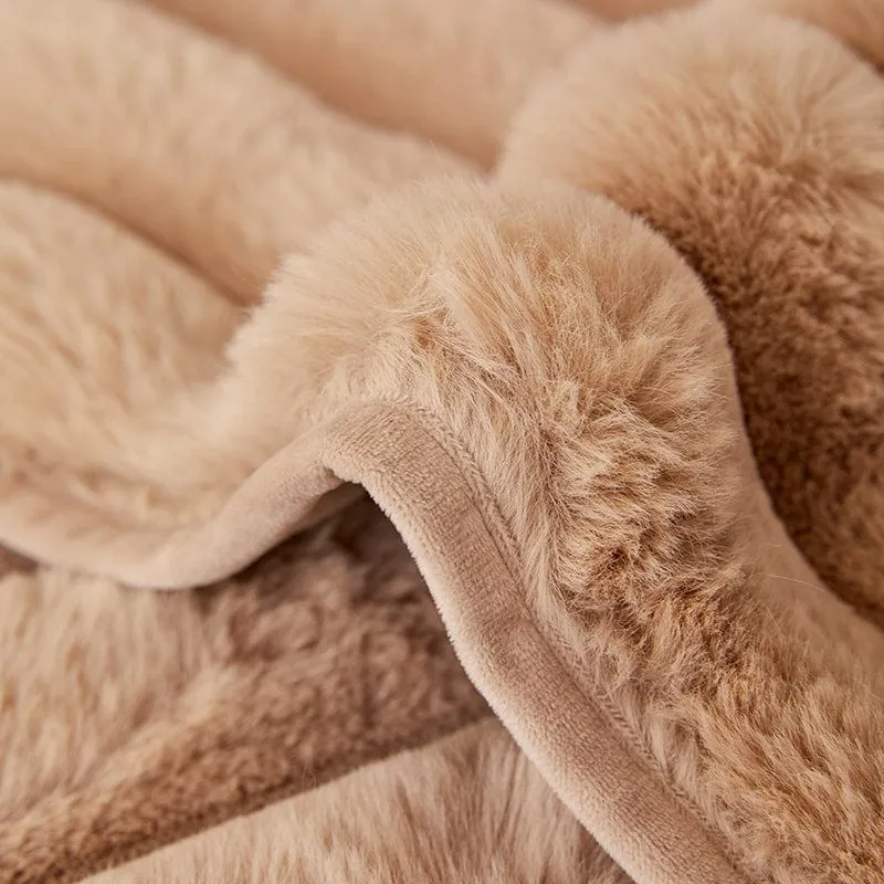 Housse de Canapé EasyCover Fausse Fourrure