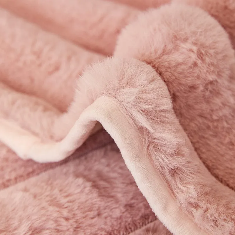Housse de Canapé EasyCover Fausse Fourrure