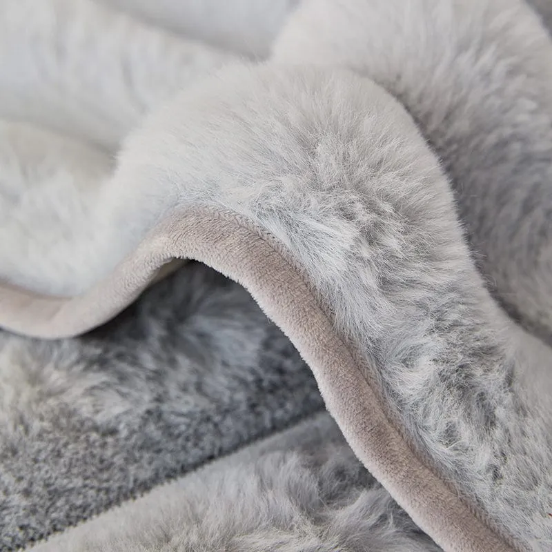 Housse de Canapé EasyCover Fausse Fourrure