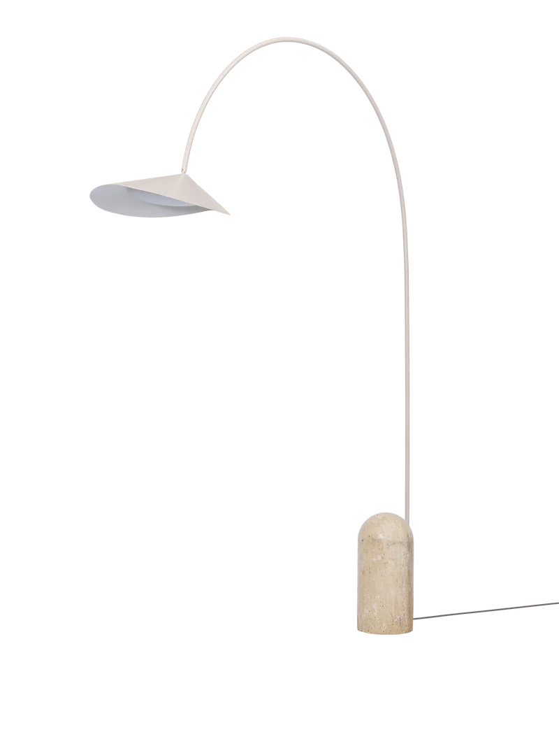 Arum Arched Floor Lamp - Cashmere