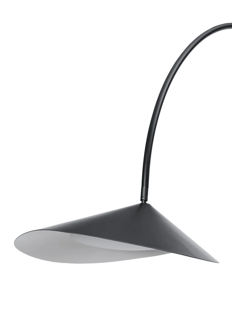 Arum Arched Floor Lamp - Black