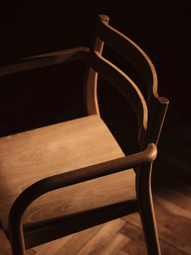 Boda Dining Chair with Arms - Natural Oak
