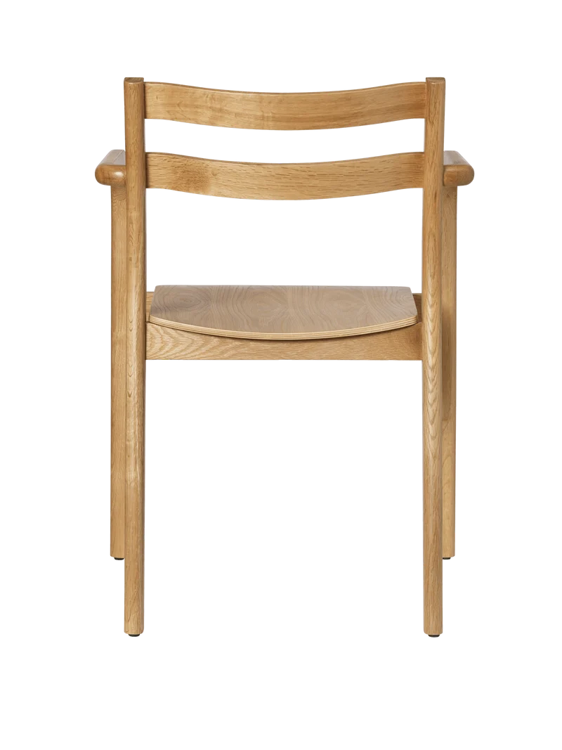 Boda Dining Chair with Arms - Natural Oak