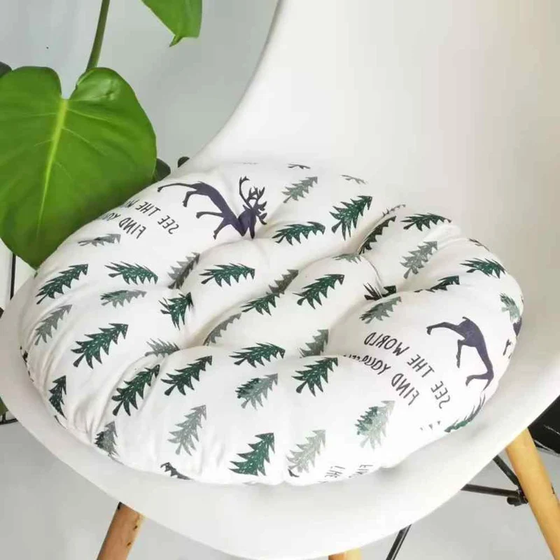 Coussin de Chaise Rond Foret
