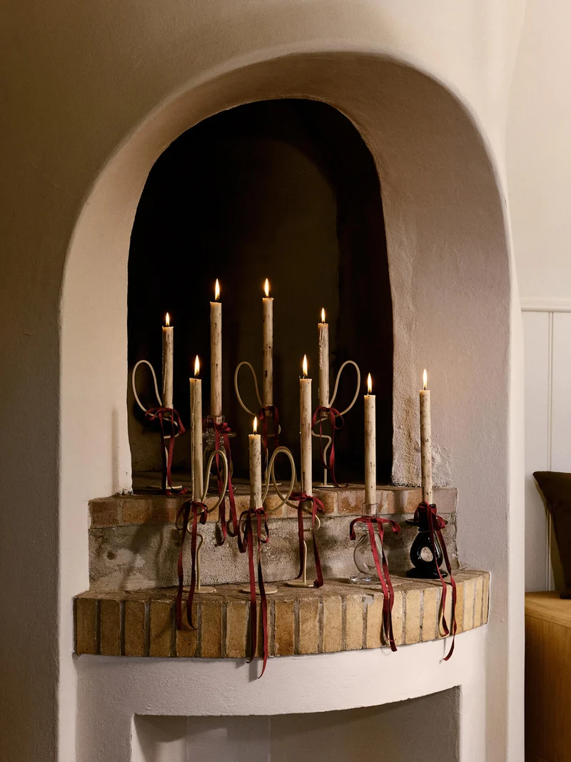 Damo Candle Holder - Dark Grape