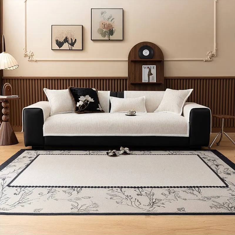 Housse de Canapé EasyCover Chenille Côtelée
