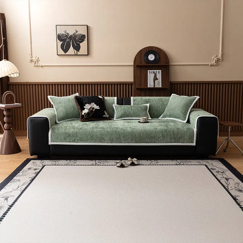 Housse de Canapé EasyCover Chenille Côtelée