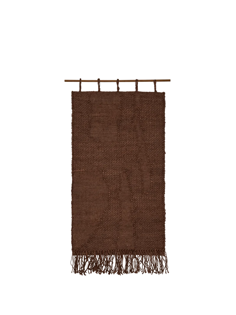 Harvest Wall Rug - Small - Dark Chocolate