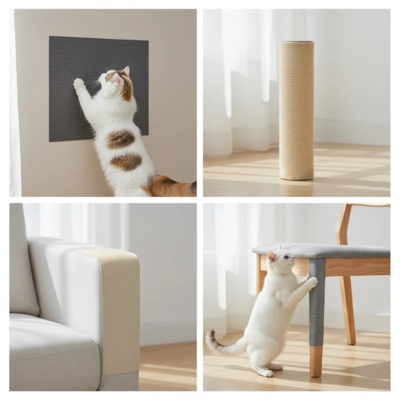 ScratchGuard™ - Tapis à griffer autocollant pour chat