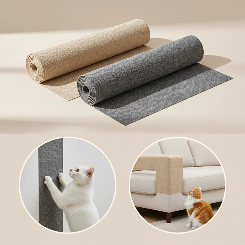 ScratchGuard™ - Tapis à griffer autocollant pour chat
