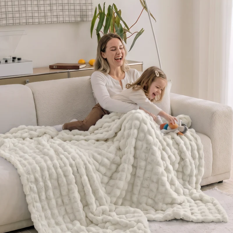 Magic Sofa Blanket - Nora Mink