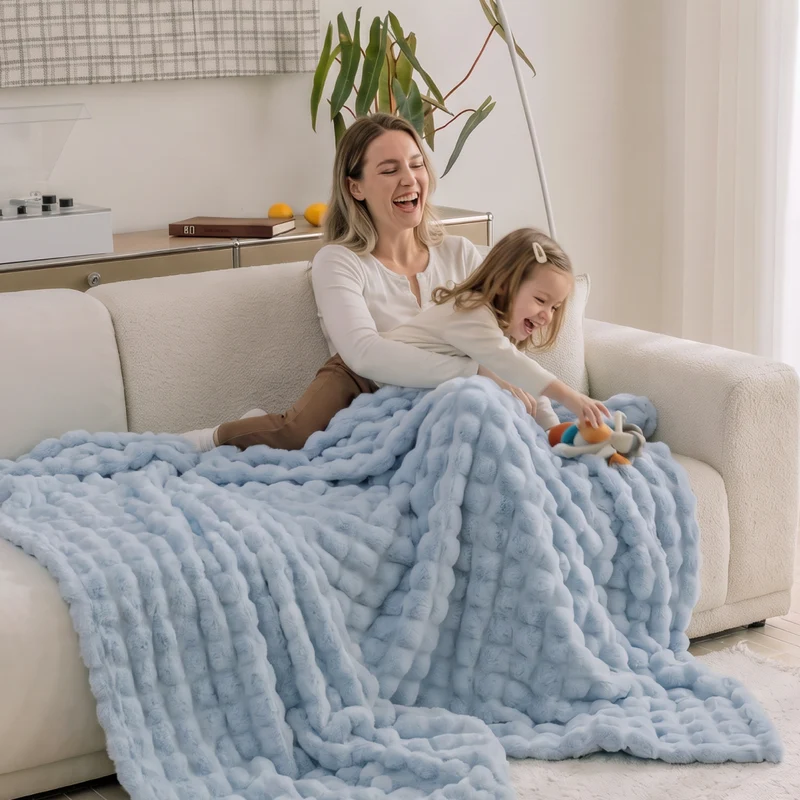 Magic Sofa Blanket - Nora Mink