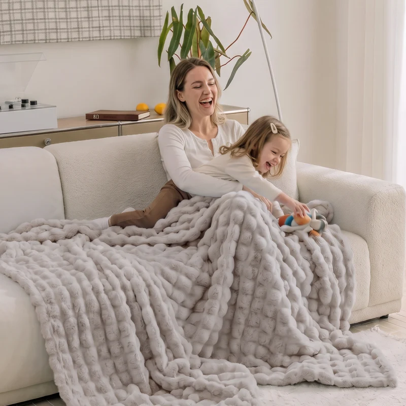 Magic Sofa Blanket - Nora Mink