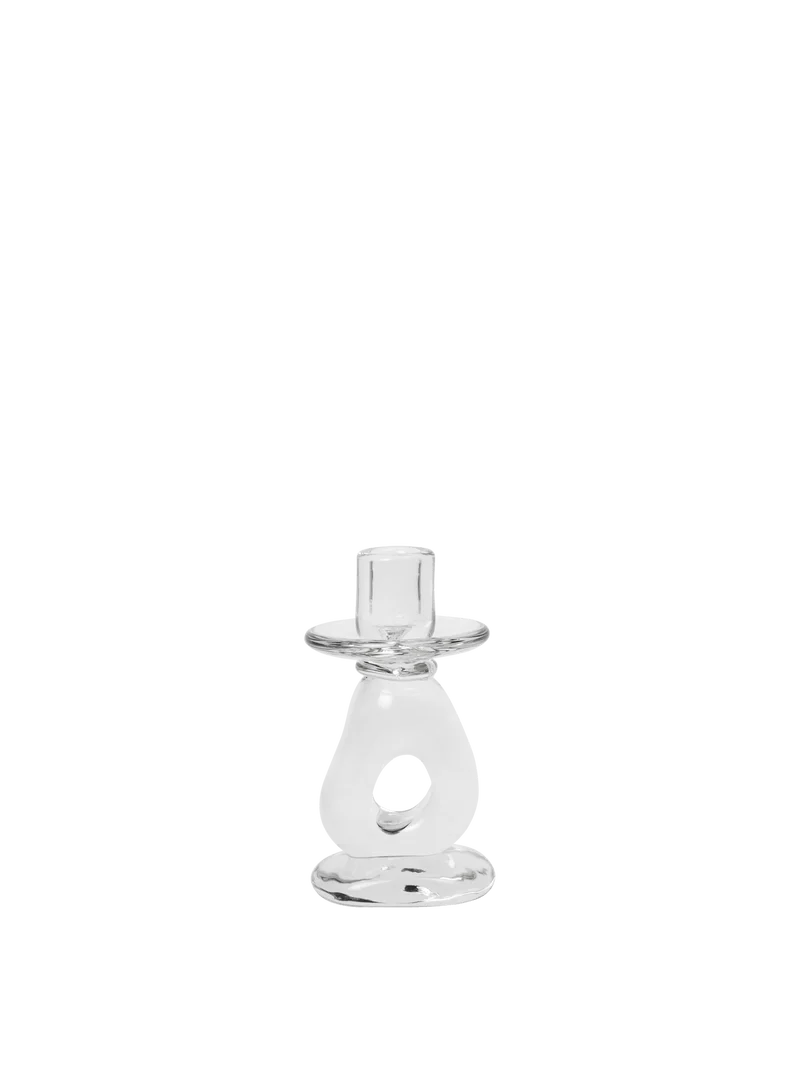 Damo Candle Holder - Clear